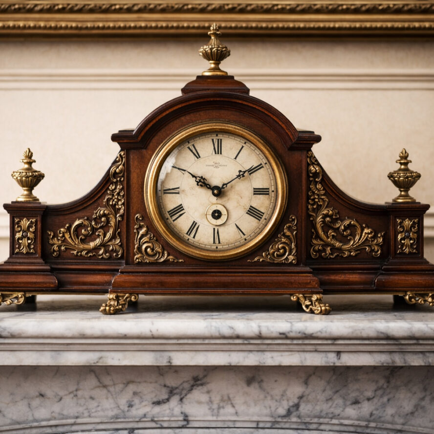 antique mantle clock needing restoration